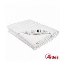 Cobertor Elétrico Branco 60W 80X150Cm Ardes - Voltagem.pt
