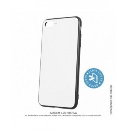 Capa Tpu Antichoque Branco Com Vidro Para Iphone X/Xs - Voltagem.pt