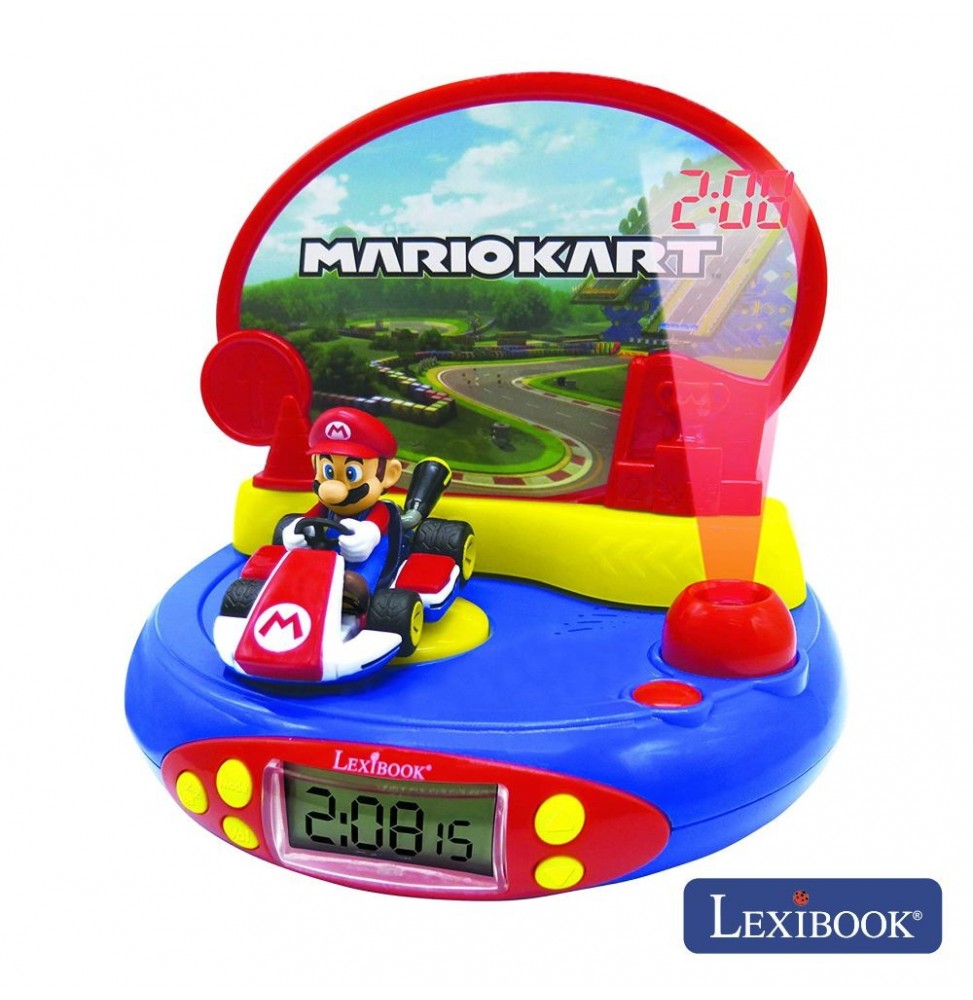Relógio Despertador Projeção E Efeitos Super Mario  Lexibook - Voltagem.pt