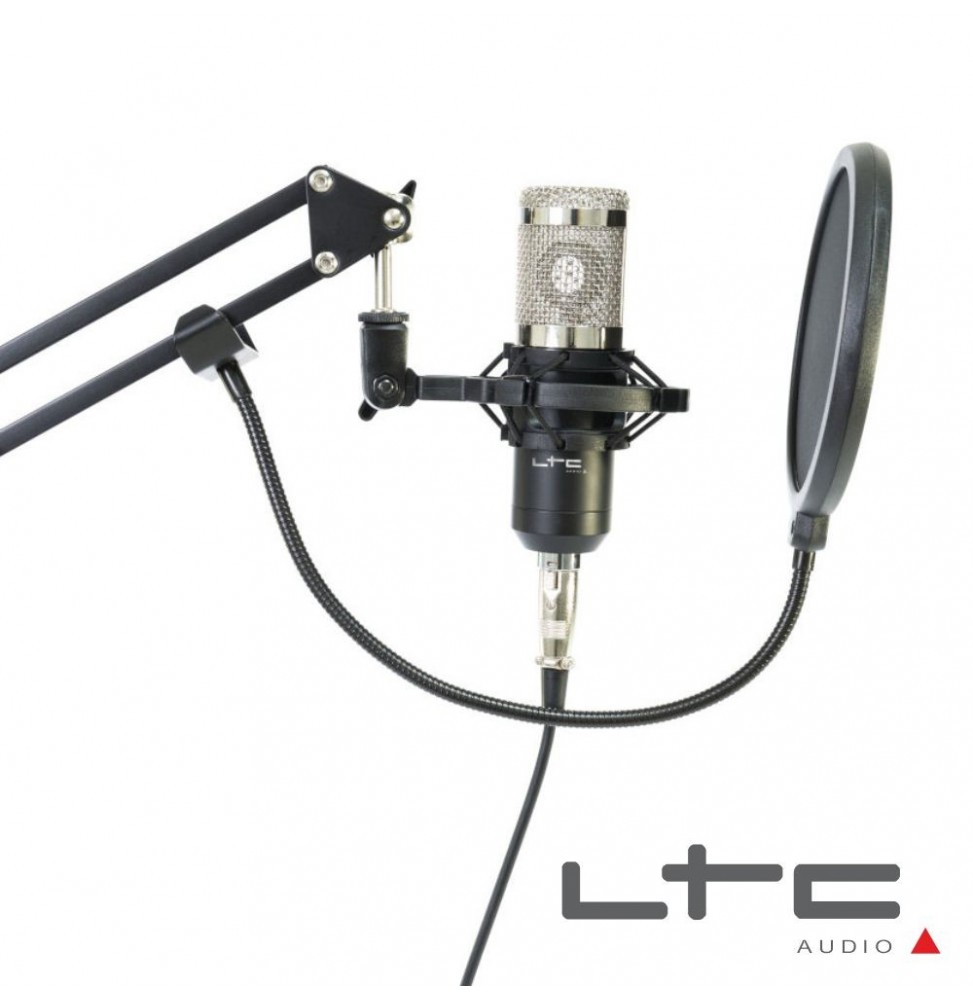 Microfone Condensador De Estúdio  Ltc - Voltagem.pt