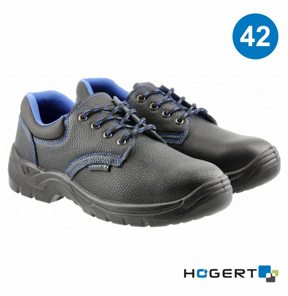 Sapatos Biqueira De Aço Tamanho 42  Hogert - Voltagem.pt