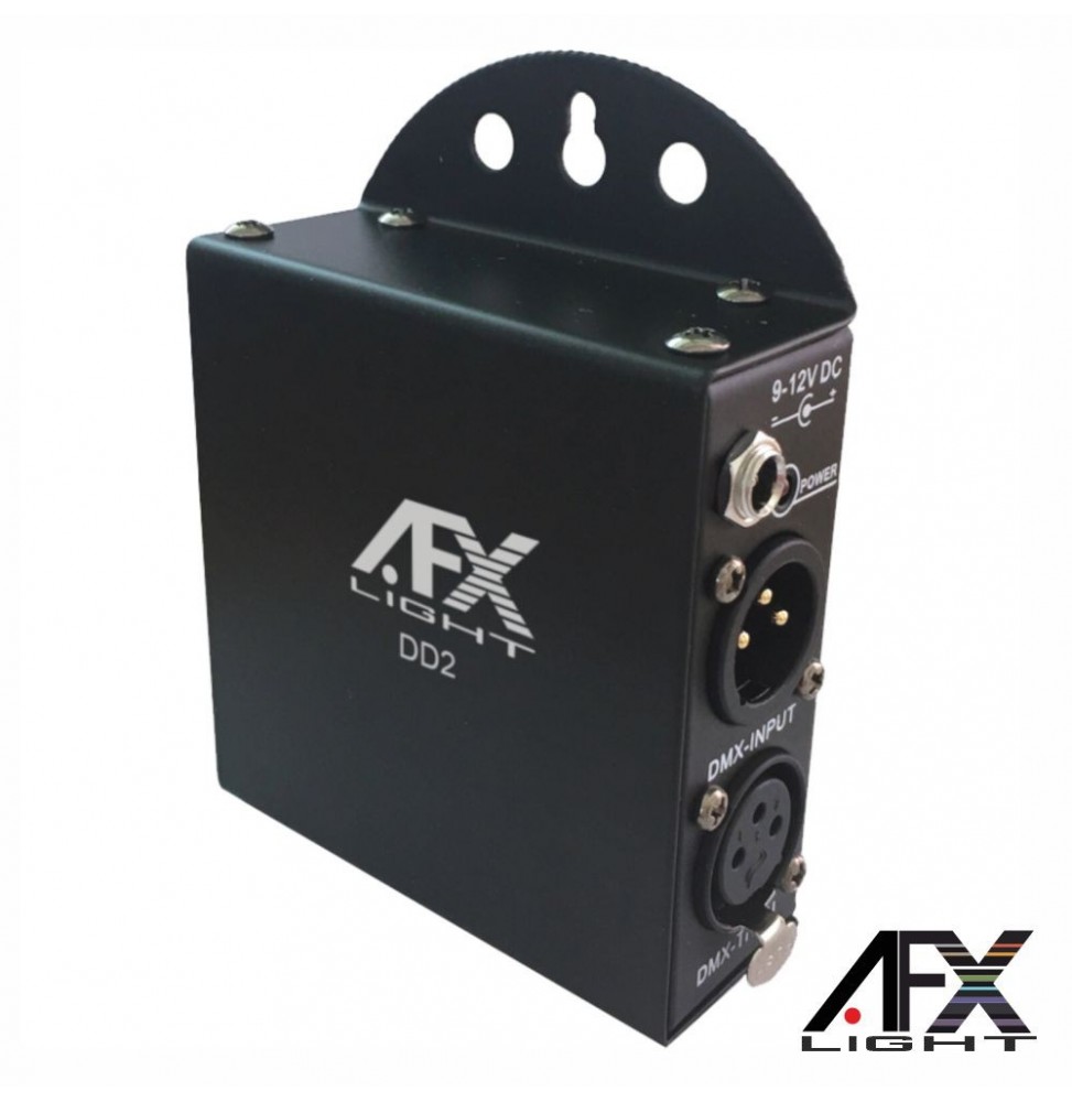 Distribuidor Dmx 2 Vias 1 Entrada  Afxlight - Voltagem.pt