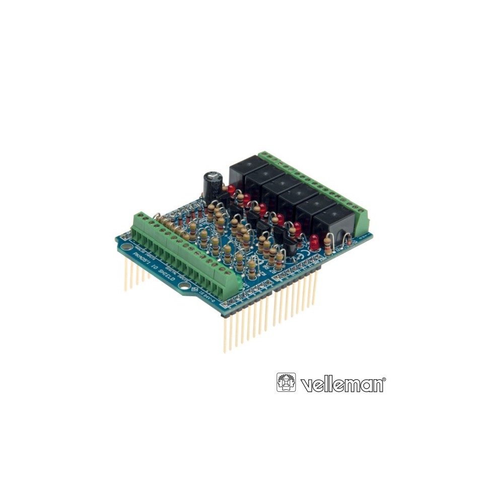 In/Out Shield Para Arduino  Velleman - Voltagem.pt