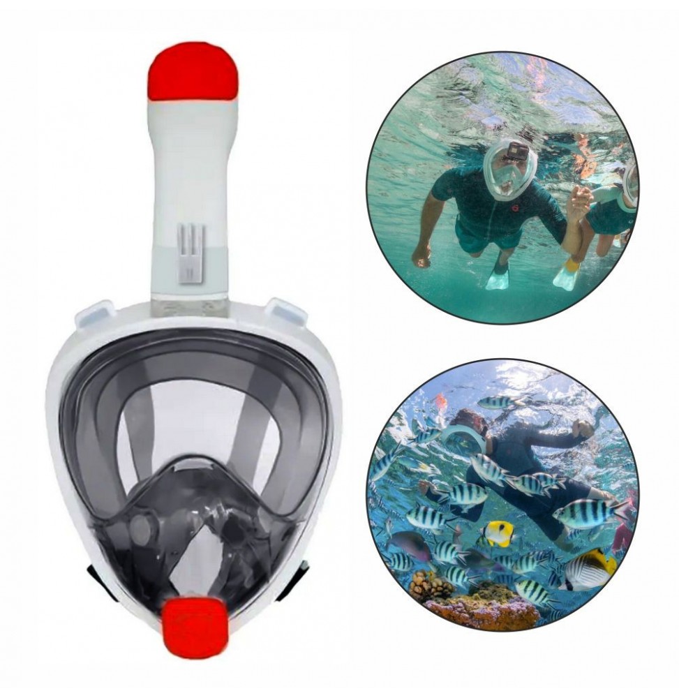 Máscara De Snorkeling Com Suporte De Câmara Para Crianças - Voltagem.pt
