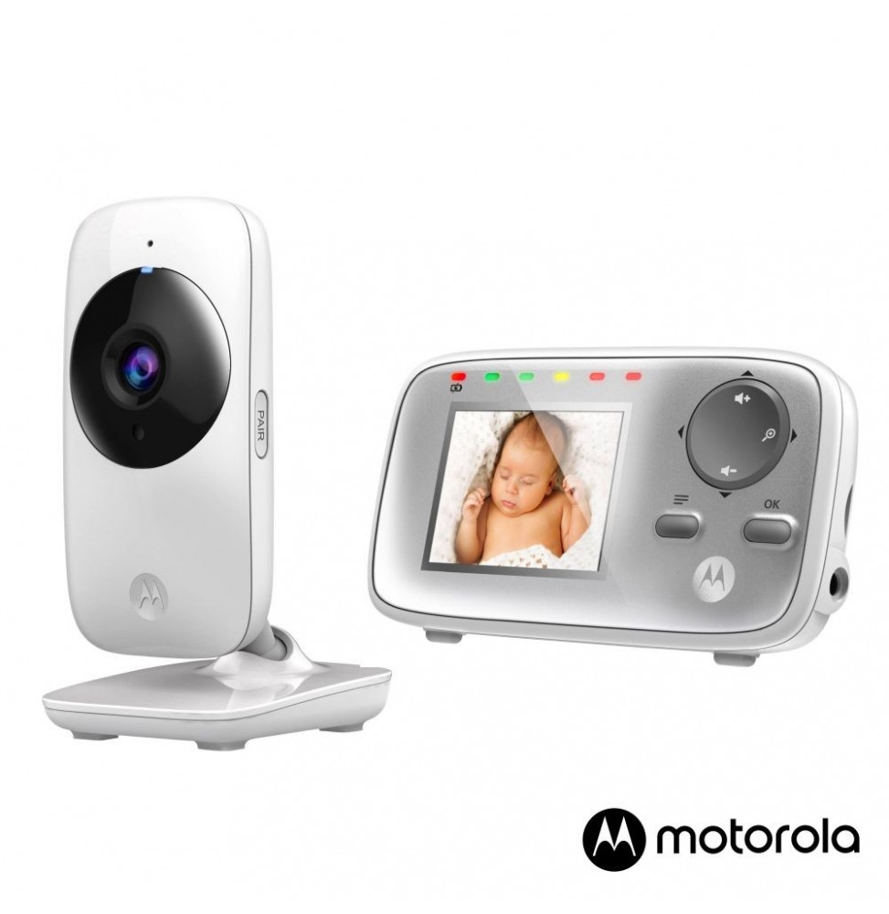 Intercomunicador Com Video Para Bebé 2.4  Motorola - Voltagem.pt