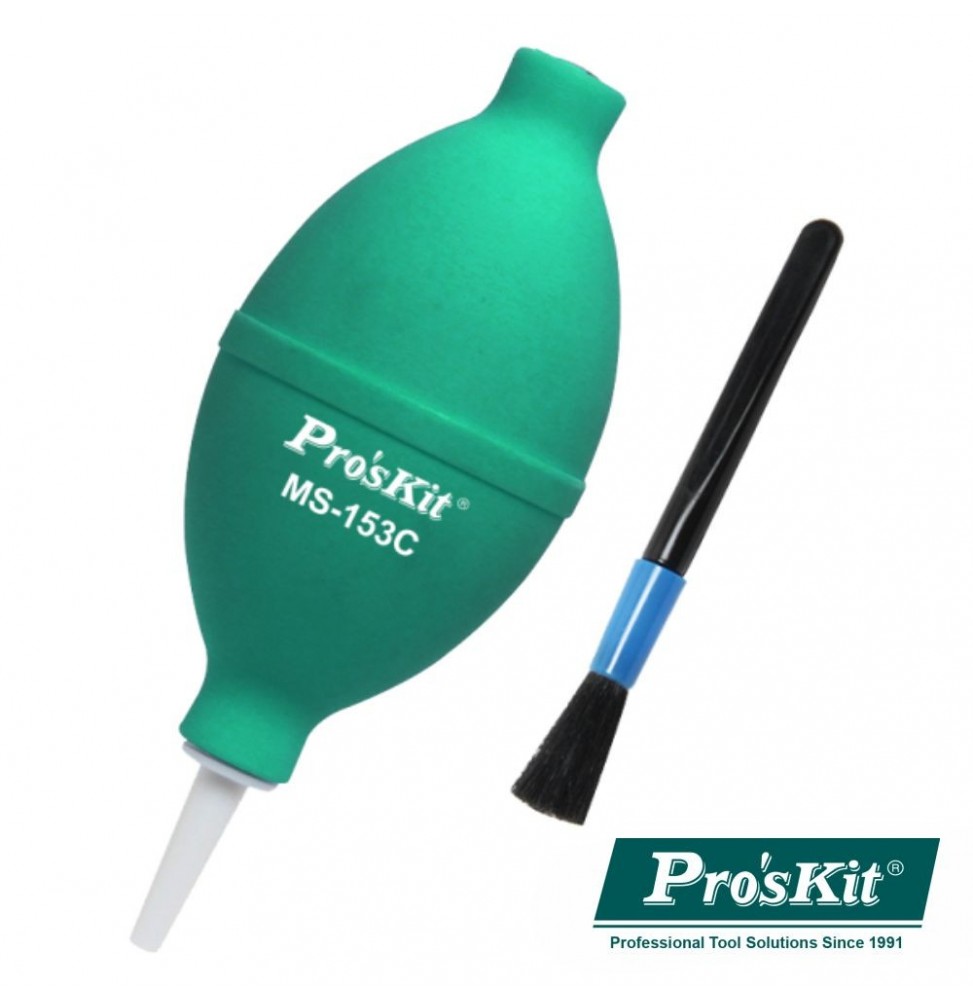 Escova Limpeza Com Sopro 110Ml  Proskit - Voltagem.pt