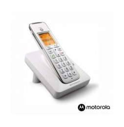 Telefone Digital Semfios Branco Cd201  Motorola - Voltagem.pt