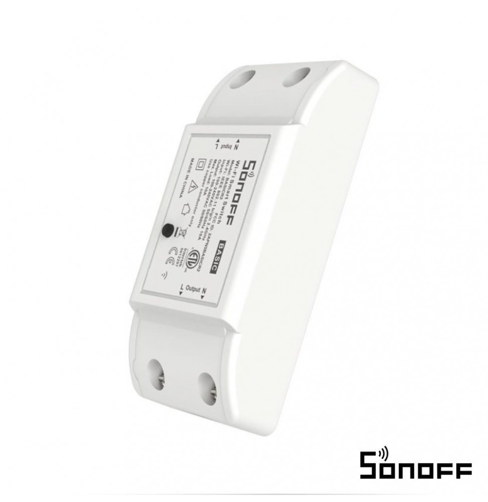 Interruptor De Encastrar Inteligente Wifi R2  Sonoff - Voltagem.pt