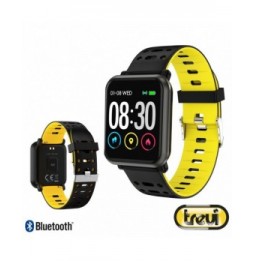 Smartwatch Multifunções Para Androisemios Amarelo/Preto  Trevi - Voltagem.pt