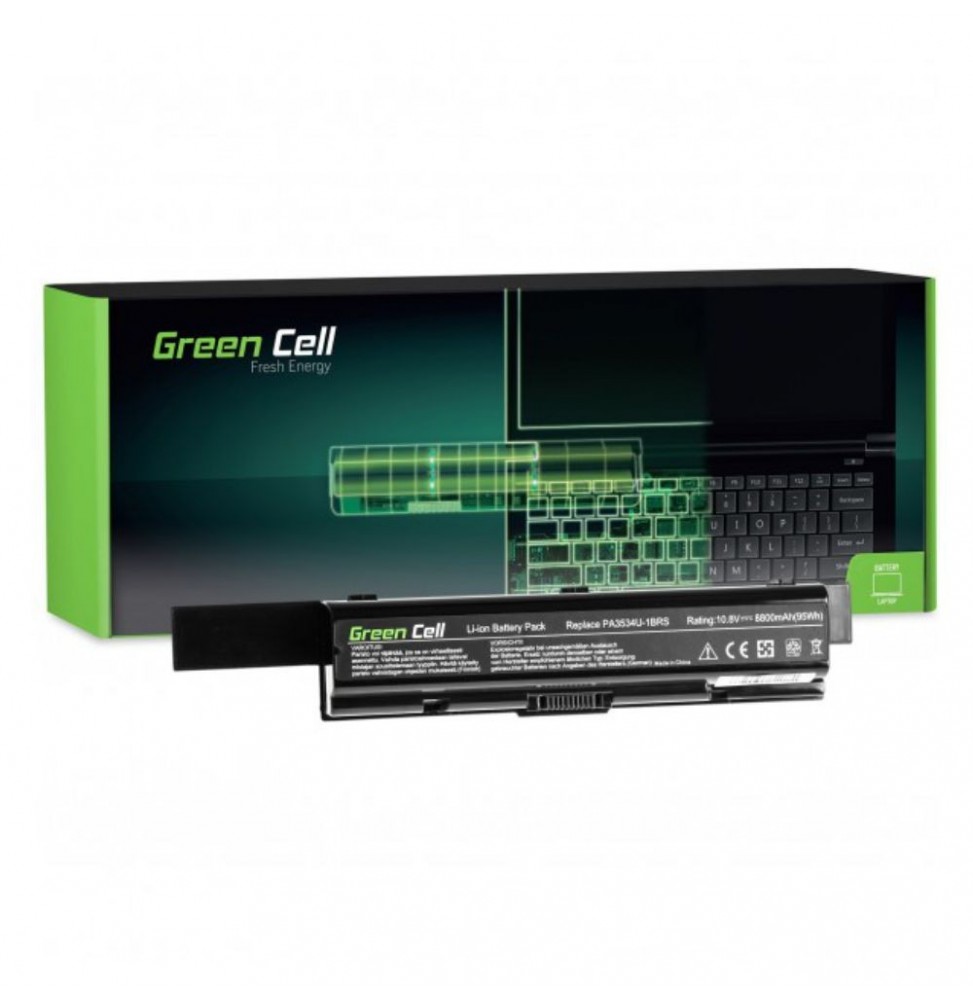 Bateria Para Portátil Toshiba 8800Mah 10.8V  Green Cell - Voltagem.pt