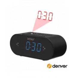 Relógio Despertador Fm Digital  Denver - Voltagem.pt