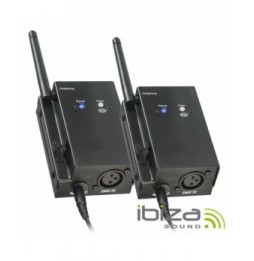 Pack 2 Receptores Dmx Wireless 2.4Ghz  Ibiza - Voltagem.pt