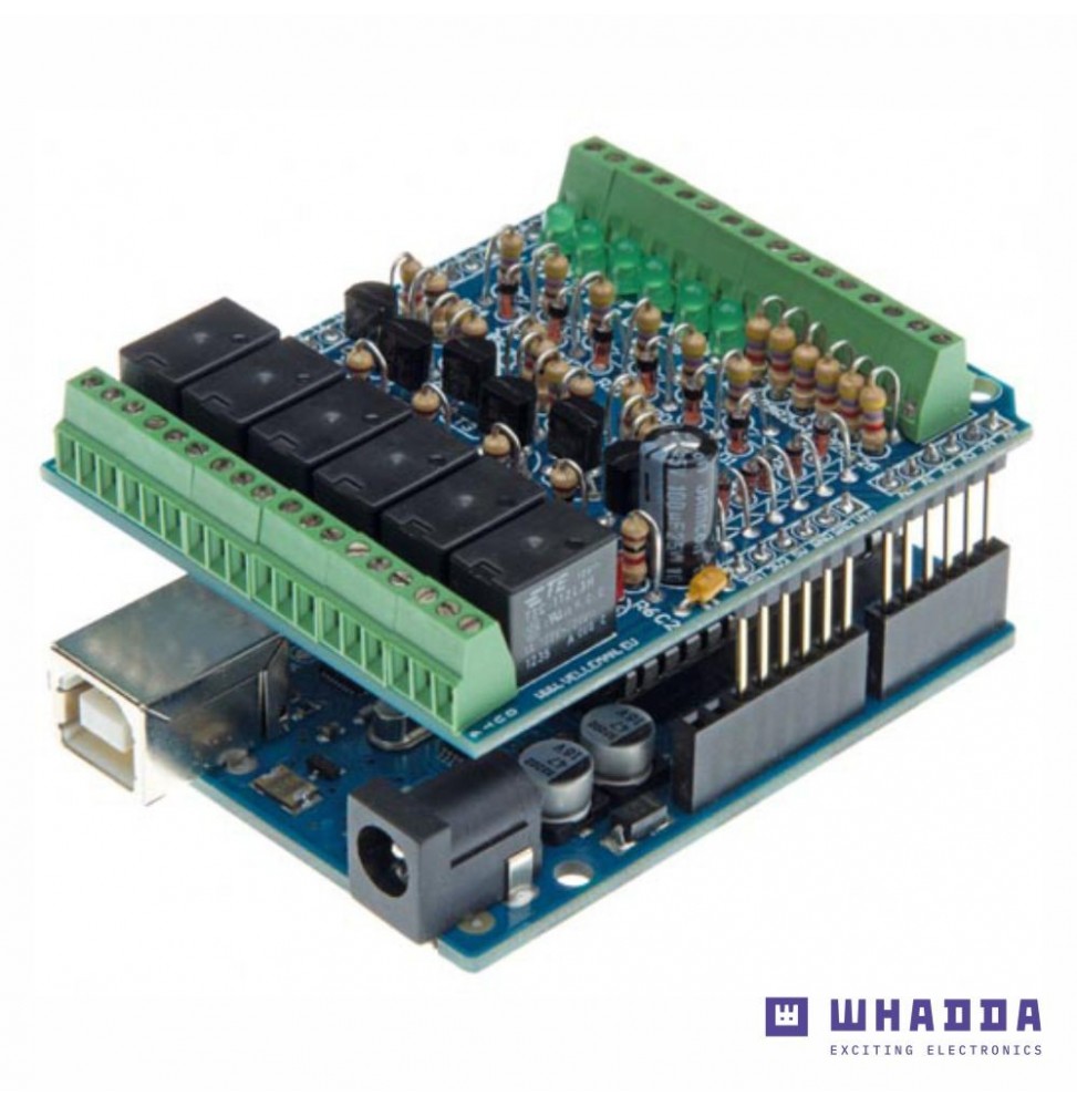 In/Out Shield Para Arduino  Whadda - Voltagem.pt