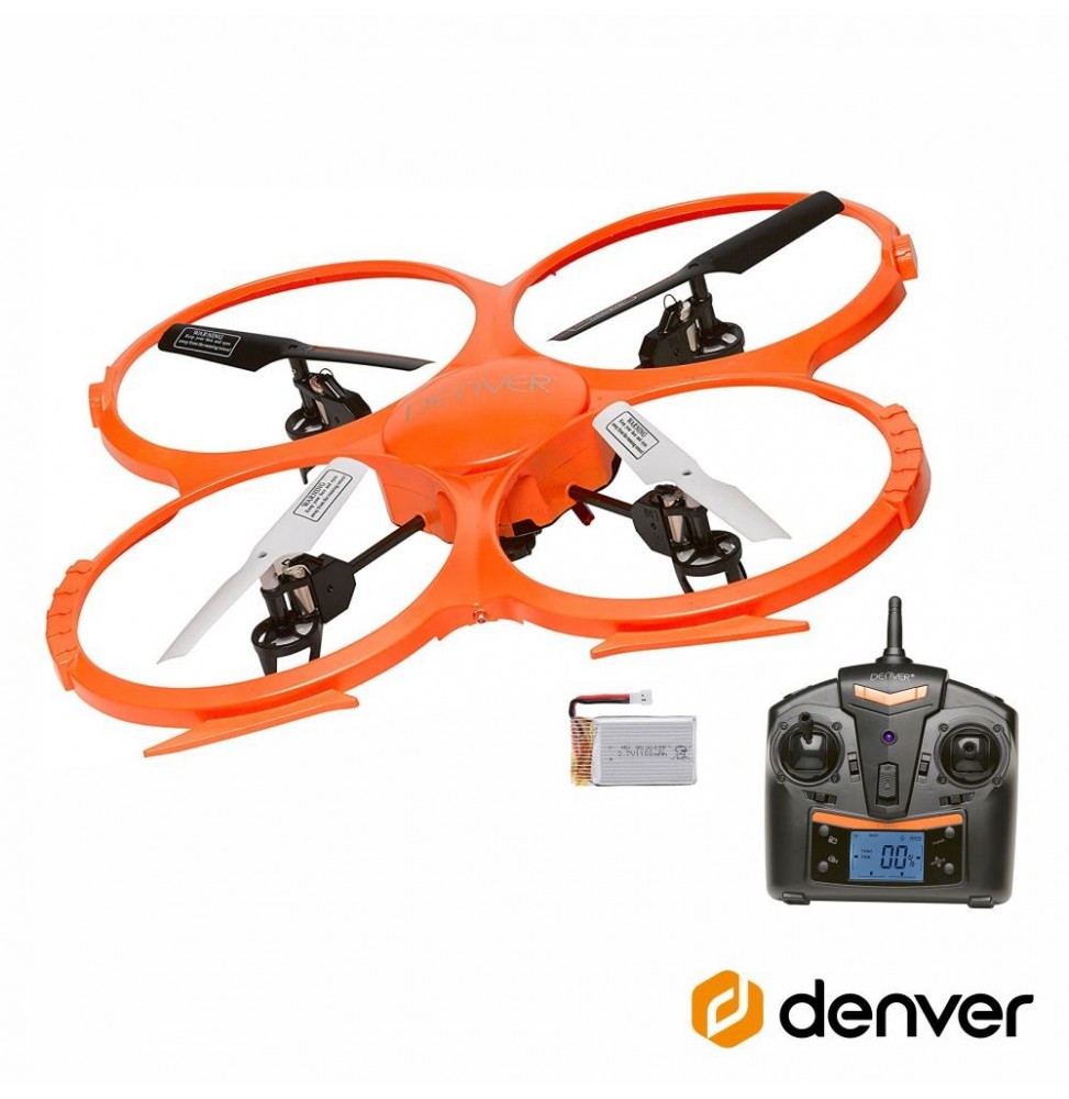 Drone Com Câmara Hd 2.4Ghz 4 Hélices  Denver - Voltagem.pt