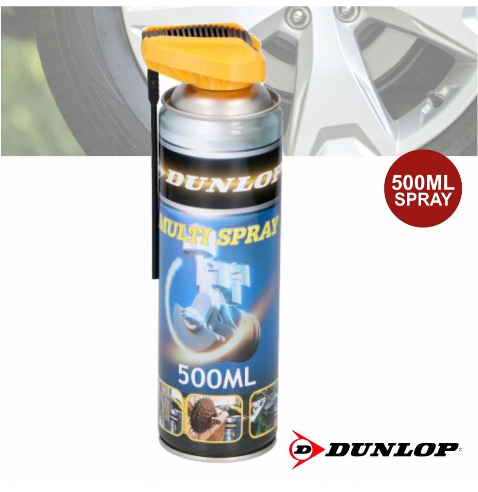 Spray De 500Ml Multiusos  Dunlop - Voltagem.pt