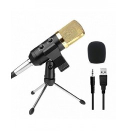 Microfone Condensador De Estúdio Com Suporte - Voltagem.pt