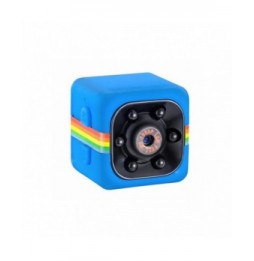 Câmara Vigilância Miniatura Com Áudio Bateria 1080P Azul - Voltagem.pt