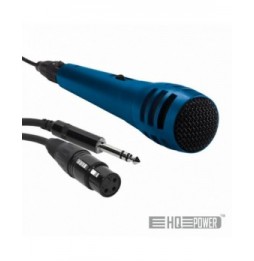 Microfone Dinâmico Unidirecional Com Cabo 8012Khz Hqpower - Voltagem.pt