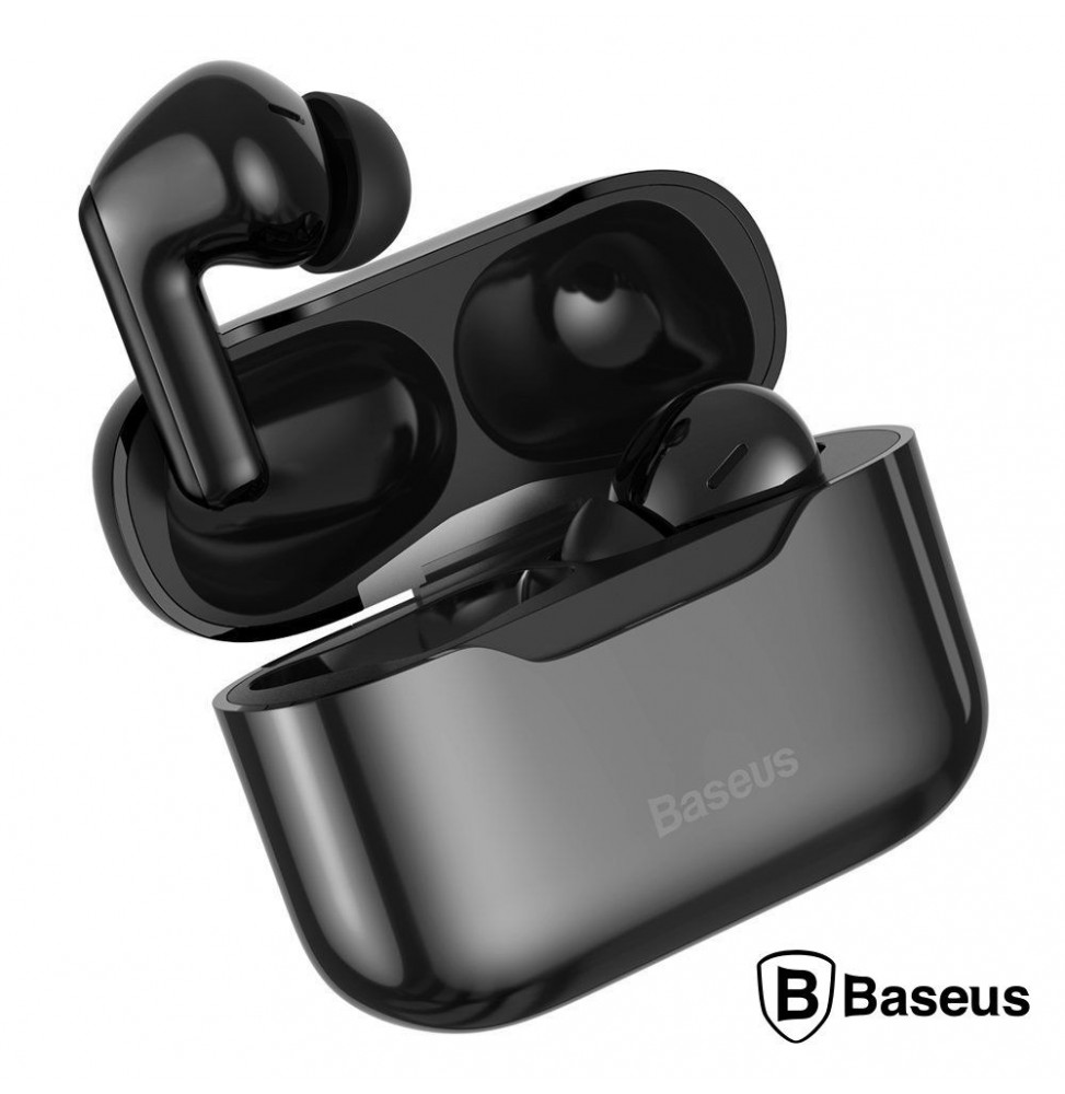 Auriculares Bluetooth V5.1 Tws Anc Pretos  Baseus - Voltagem.pt