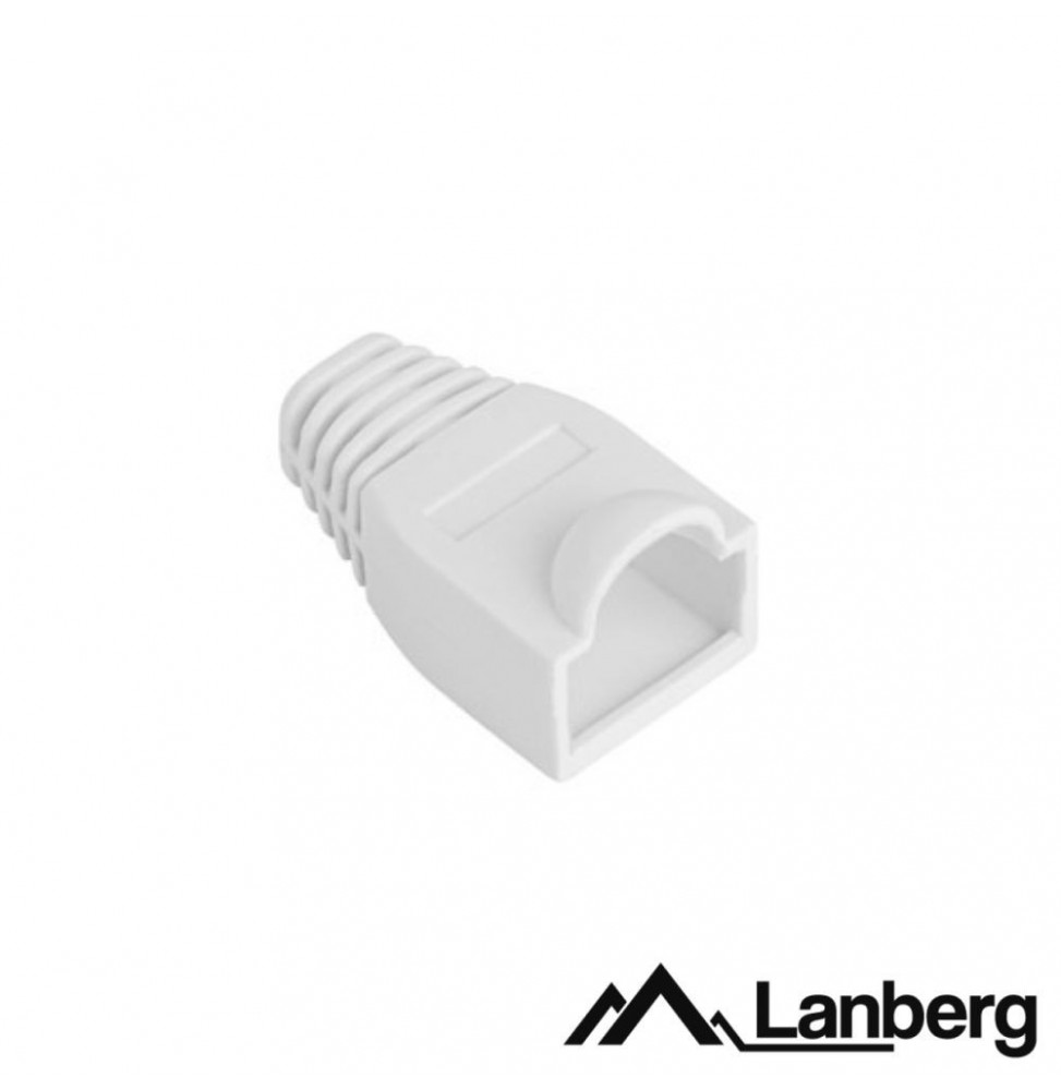 Capa Protectora Para Conector Rj45 X100 Branco  Lanberg - Voltagem.pt