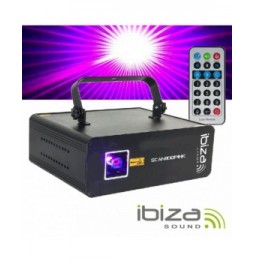 Laser Rosa 1100Mw Dmx  Ibiza - Voltagem.pt