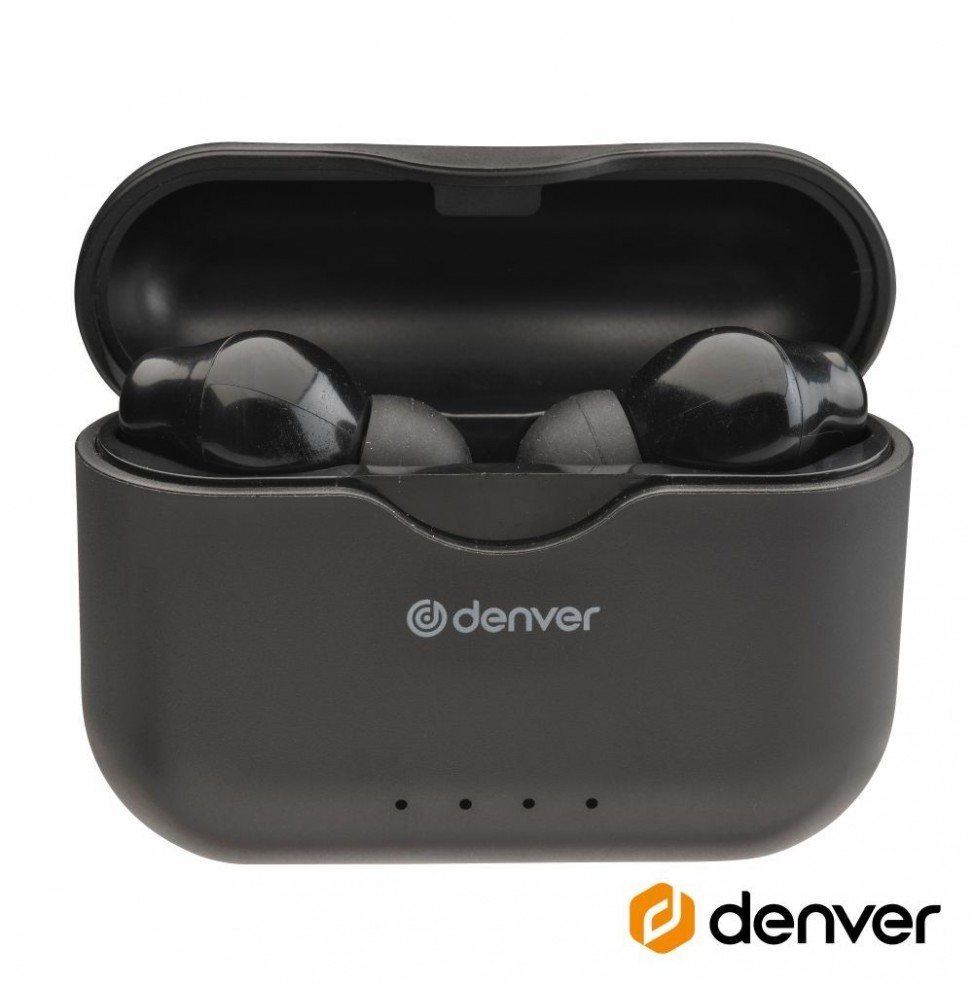 Auriculares Bluetooth 5.0 Com Mic Dock Carregamento  Denver - Voltagem.pt