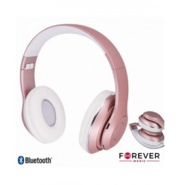 Auscultadores Bluetooth Sem Fios Stereo Rosa - Voltagem.pt