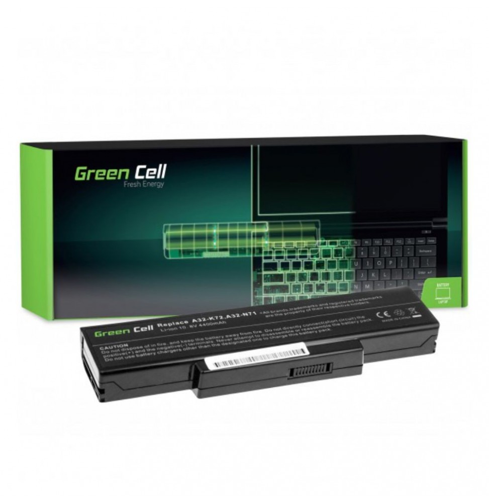 Bateria Para Portátil Asus 4400Mah 10.8V  Green Cell - Voltagem.pt