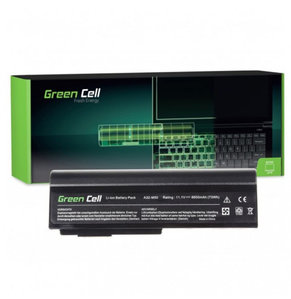 Bateria Para Portátil Asus 6600Mah 11.1V  Green Cell - Voltagem.pt
