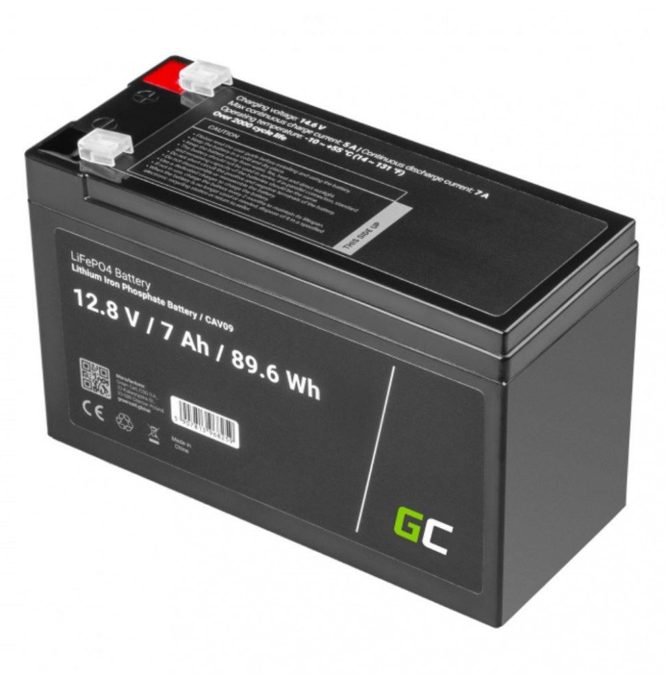 Bateria De Lítio Lifepo4 7000Mah  Green Cell - Voltagem.pt