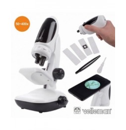 Microscópio Digital Para Telemóvel Com Ampliação 50400X - Voltagem.pt