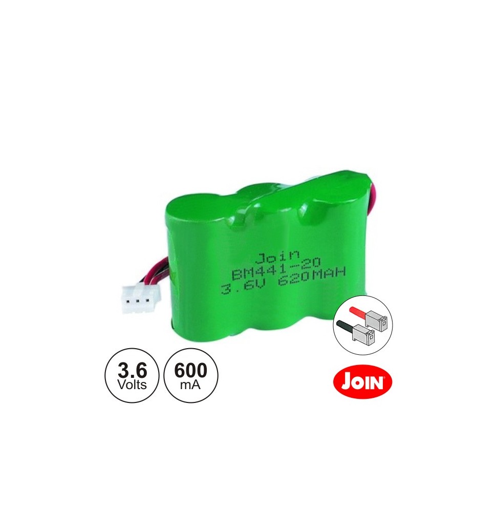 Bateria Nimh 2/3Aa 3.6V 600Ma  Join - Voltagem.pt