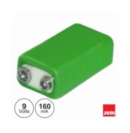 Bateria Nimh 9V 160Ma  Join - Voltagem.pt