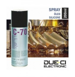 Spray De 200Ml Óleo Silicone  Dueci - Voltagem.pt