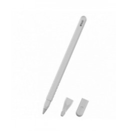 Capa Silicone Branca Para Caneta Apple Pencil 2 - Voltagem.pt