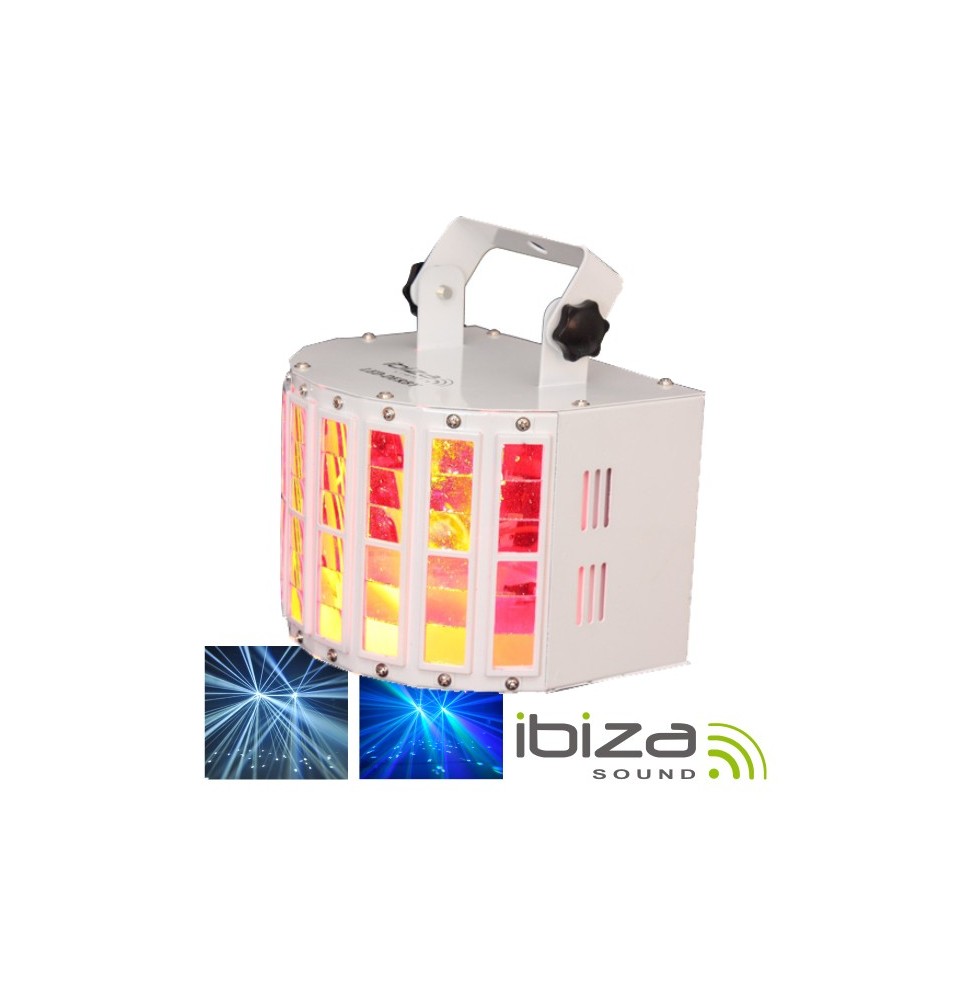 Projetor Luz Com 2 Leds Rgbw 10W Dmx Mic 30W  Ibiza - Voltagem.pt