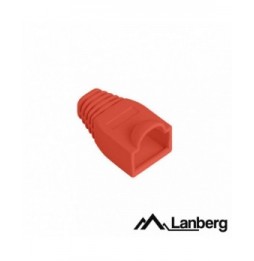 Capa Protectora Para Conector Rj45 X100 Vermelho  Lanberg - Voltagem.pt
