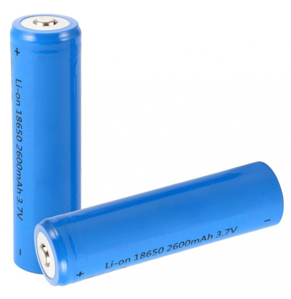 Bateria Lithium 18650 3.7V 2600Ma Recarregável - Voltagem.pt