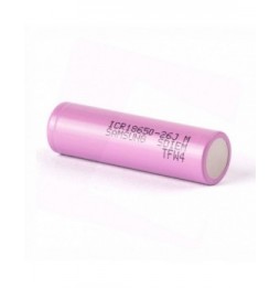 Bateria Lítio 18650 3.7V 2600Ma  Samsung - Voltagem.pt