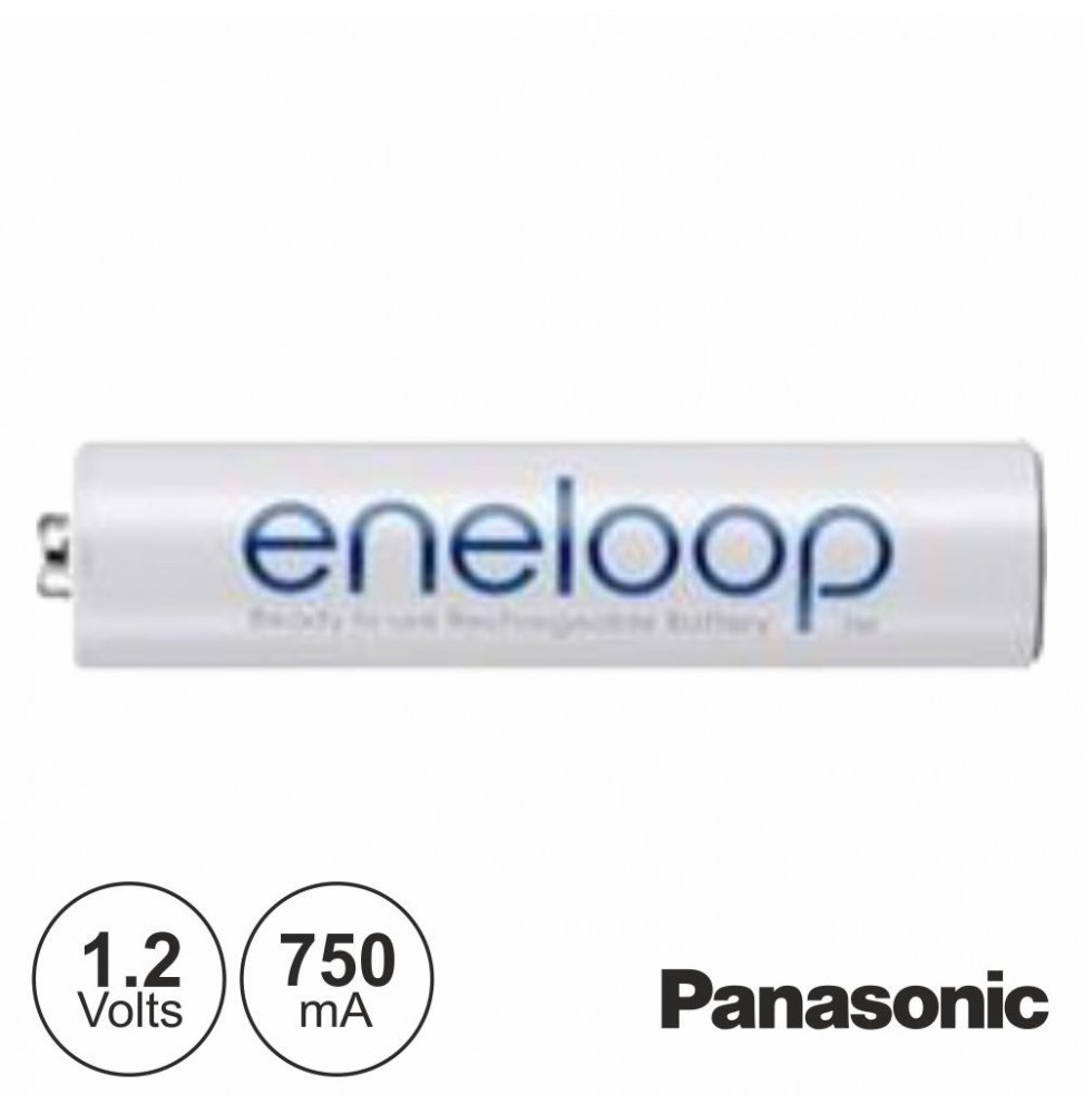 Bateria Nimh Aaa 1.2V 750Ma Eneloop  Panasonic - Voltagem.pt