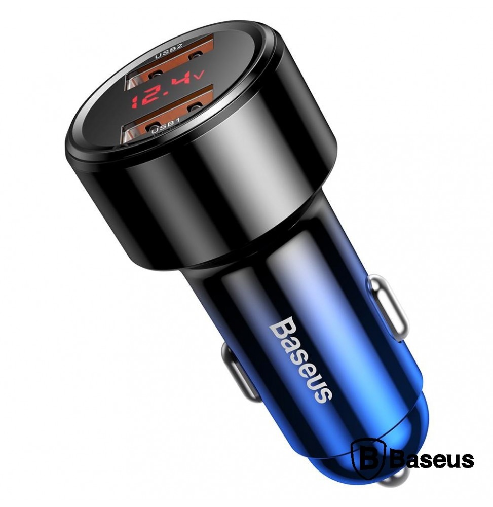 Adaptador Isqueiro Magic Pps Qc 4.0+ 2Xusb 45W Azul - Voltagem.pt