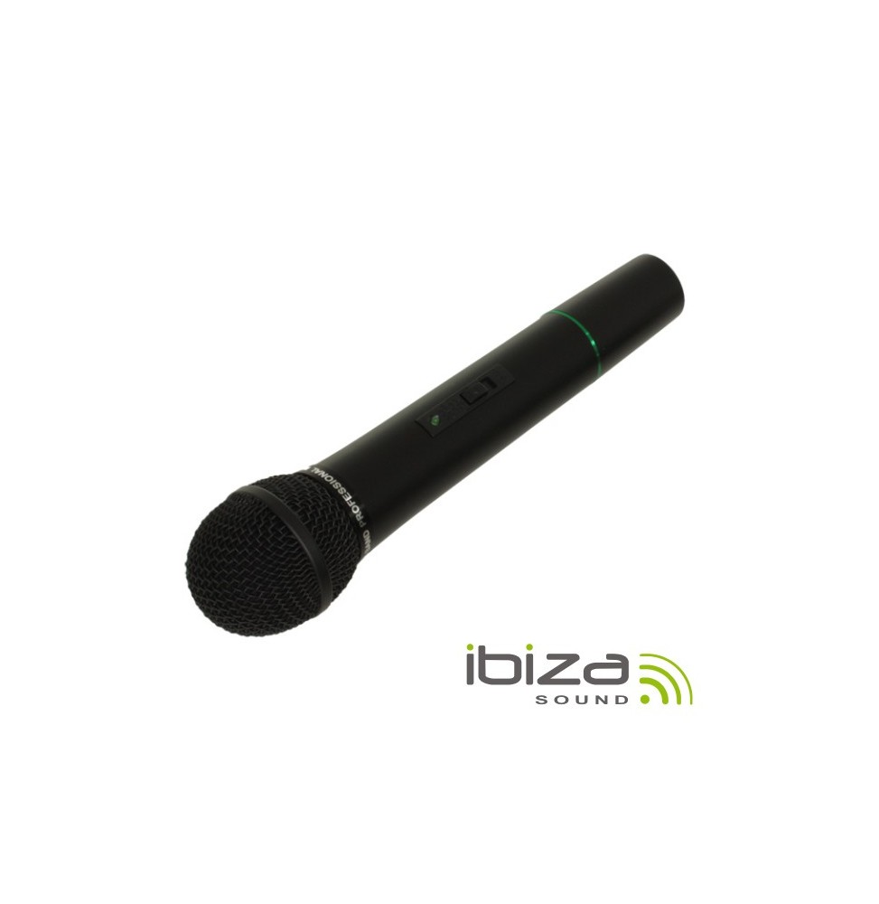 Microfone Sem Fios Para Colunas Port 207.5Mhz  Ibiza - Voltagem.pt