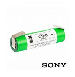 Bateria Lítio 18650 3.6V 2100Ma Com Patilhas Recarregável - Voltagem.pt