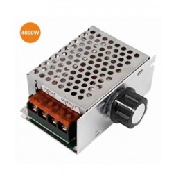 Regulador De Tensão Scr Para Motor Ac 230V Com Dimmer 4000W - Voltagem.pt