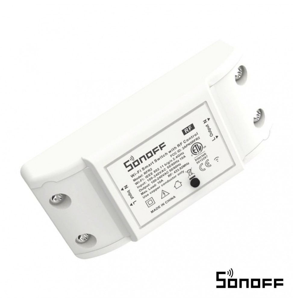 Interruptor De Encastrar Inteligente Wifi  Sonoff - Voltagem.pt