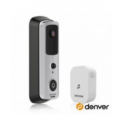 Vídeo Porteiro Wifi Com Alarme Sensor Pir 720P  Denver - Voltagem.pt