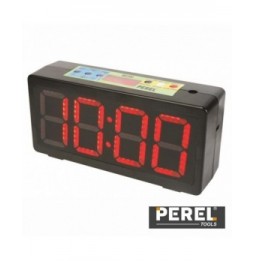 Relógio Com Cronómetro Visor Led Perel - Voltagem.pt