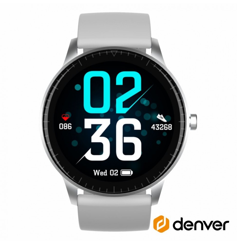 Smartwatch Para Android Ios Cinzento  Denver - Voltagem.pt